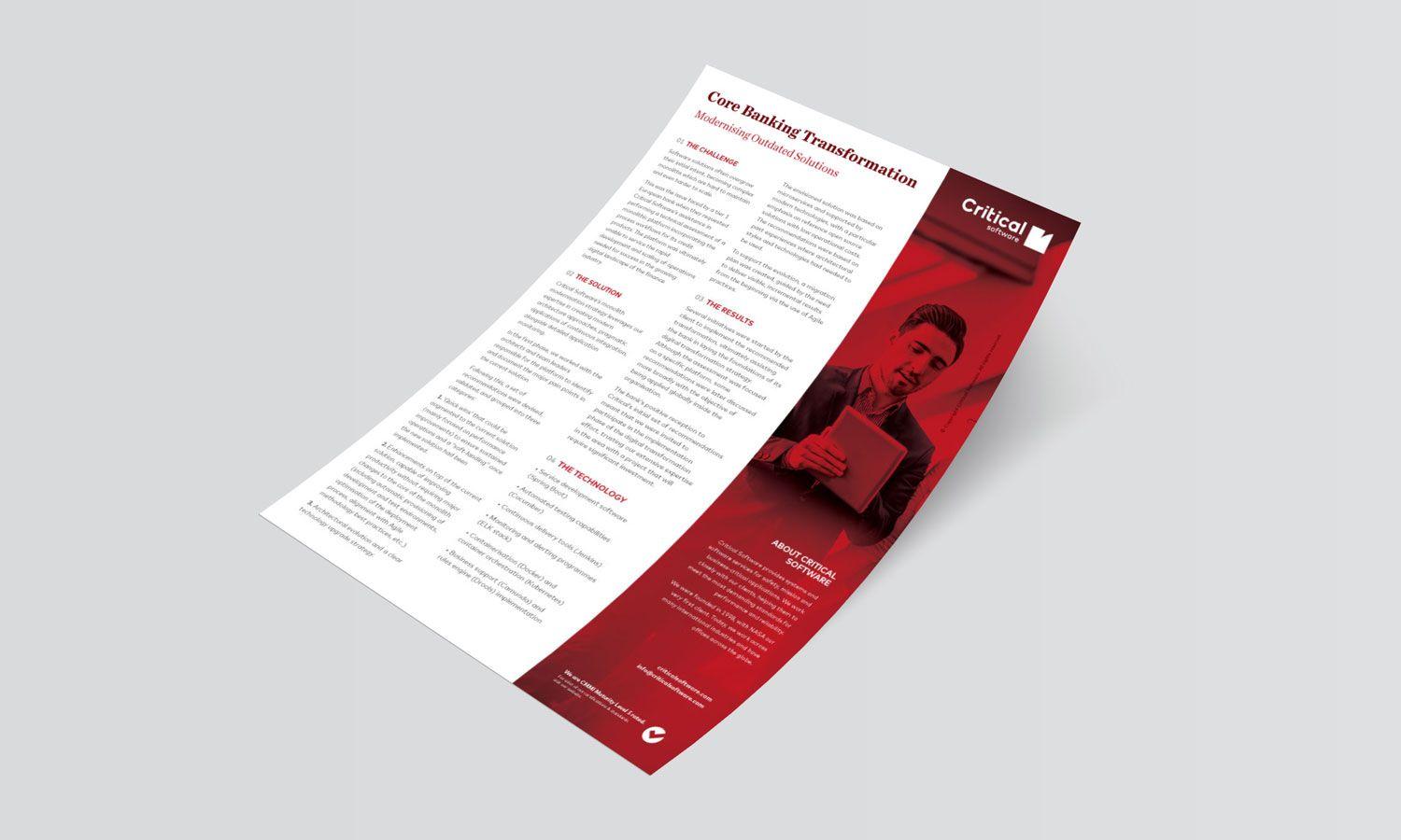 modernising outdated core banking solutions case study